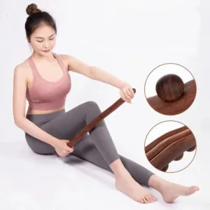 Bâton De Massage En Bois Pour Des Massages Relaxants Et Meilleure Circulation