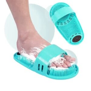 Brosse Exfoliante Pour Pieds Doux Et Lisses Comme Jamais! Vert