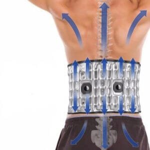 Ceinture De Décompression Lombaire Chauffante Pour Soulager Les Douleurs Lombaires