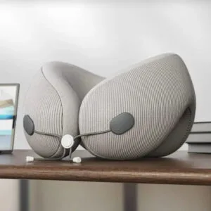 Coussin Massant Repose Tête: Voyagez Sans Douleurs Au Cou!