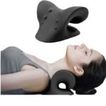 coussin orthopedique pour une detente de la colonne vertebrale noir 714 1