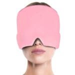 Masque Apaisant Pour Migraines Et Céphalées à Température Réglable - Rose