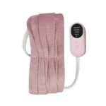 masseur de tete electrique raya avec modes massage relaxants rose 891 1