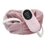 masseur de tete electrique raya avec modes massage relaxants rose 994 1