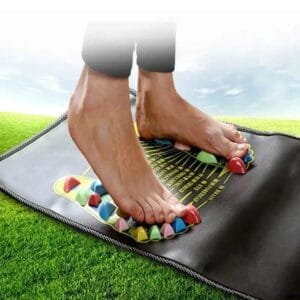 Tapis De Réflexologie Plantaire Pour Soulager Douleurs Nerveuses Et Fatigue Musculaire