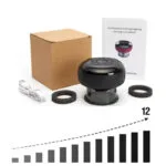 Ventouse électrique Pour Un Massage Et Cupping Revitalisants - Noir