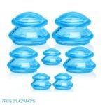 ventouses en silicone pour relaxation et bien etre corporel bleu 374 1