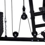 Station de musculation complète – Charge guidée 41 kg, acier