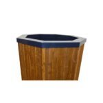bain froid rebord 11 cm sq4 Rebord de 11 cm de la cuve en fibre de verre